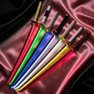 LED Glow Anime Cosplay Prop | Safe Wooden Material | Gift for Fans | Anime Collection Action Figure