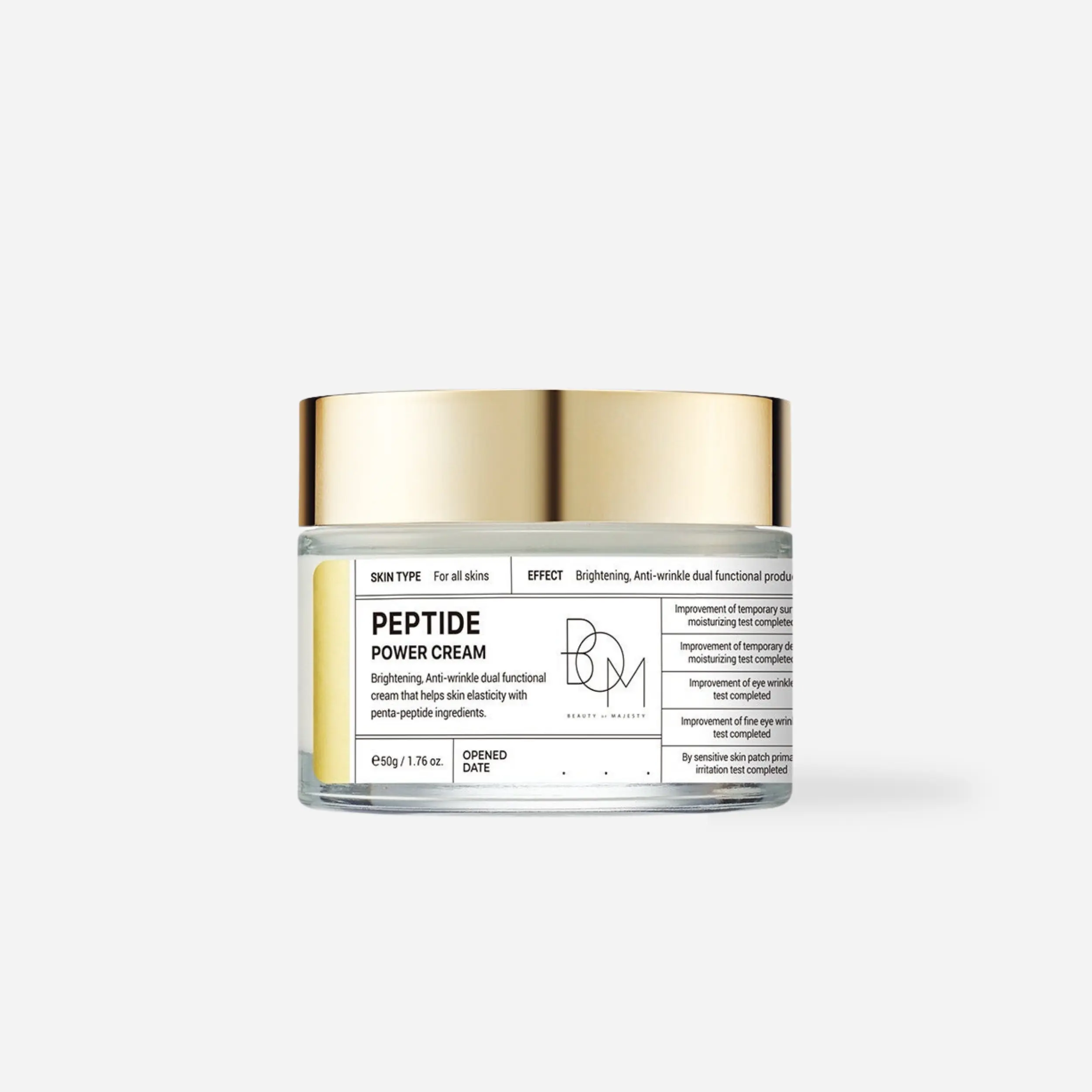 BOM Peptide Power Cream 50g