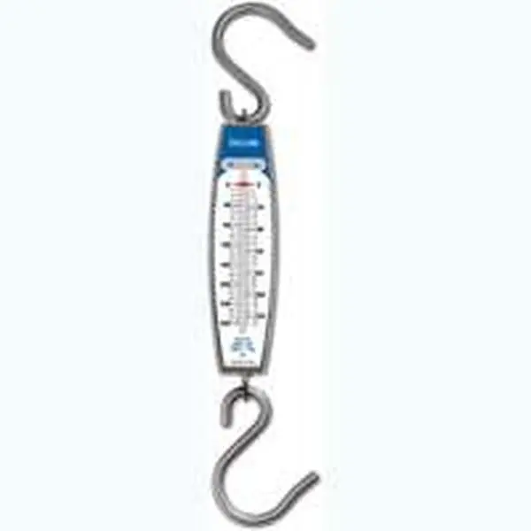 3328 Industrial Hanging Scale with Hanging Hooks, 280lb (lb) Capacity for Weight Testing