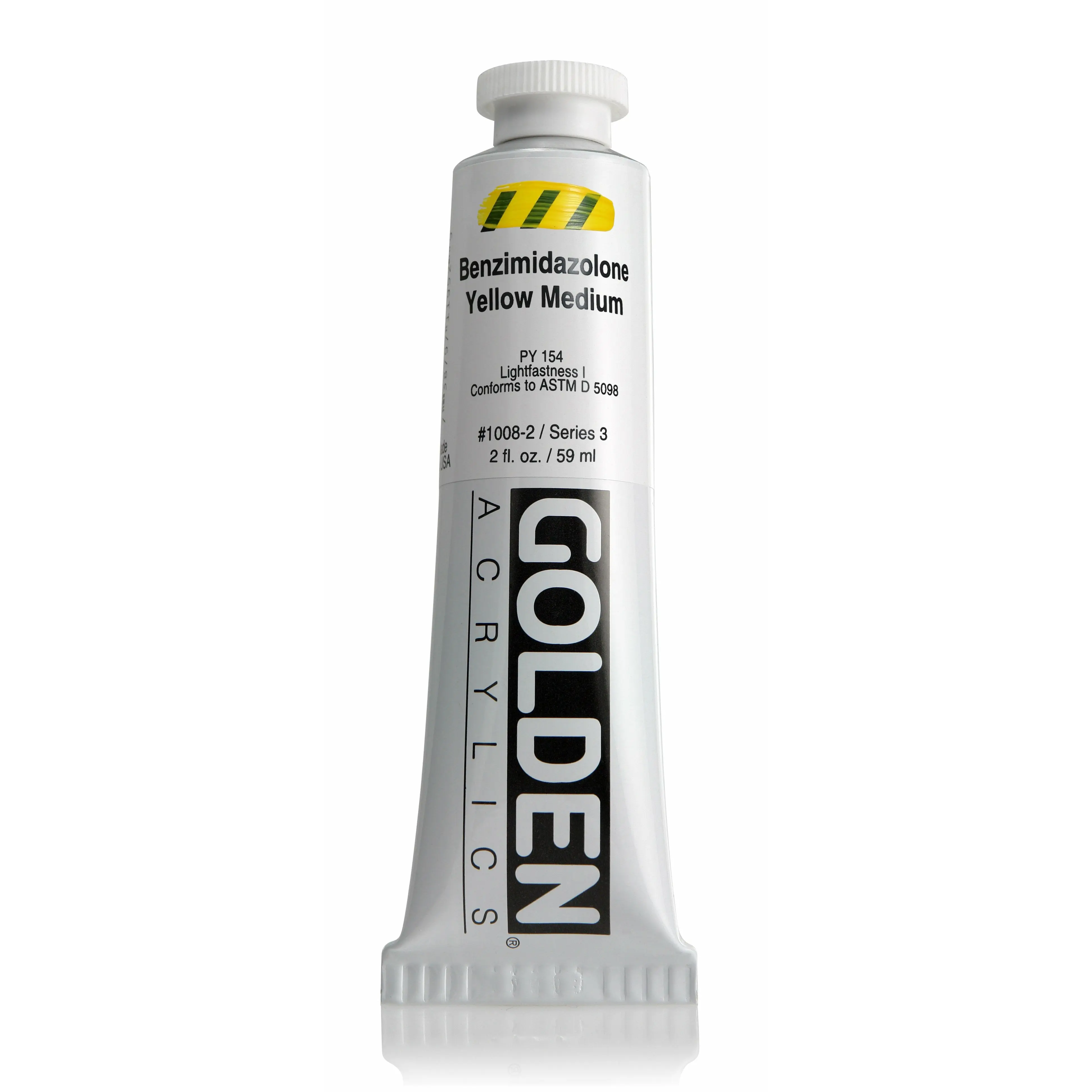 Golden Heavy Body Acrylic Paints (Yellow Colors)