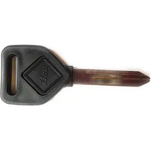 212 MAIN Genuine Kaba Ilco Freightliner Truck Key - Plastic Top, Black, Brass Base Automotive Locks & Security Accessory