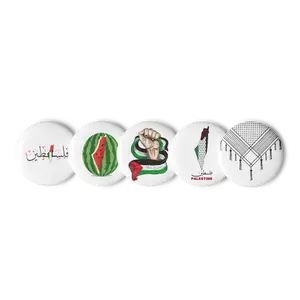 5 Pins for Palestine
