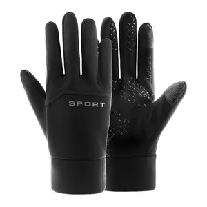 Winter Warm Windproof Gloves, Elastic Comfortable Cycling Gloves, Motorcycle Fingerless Touchscreen Gloves, Motorcycle Riding Gloves, Outdoor Hiking Skiing Mask