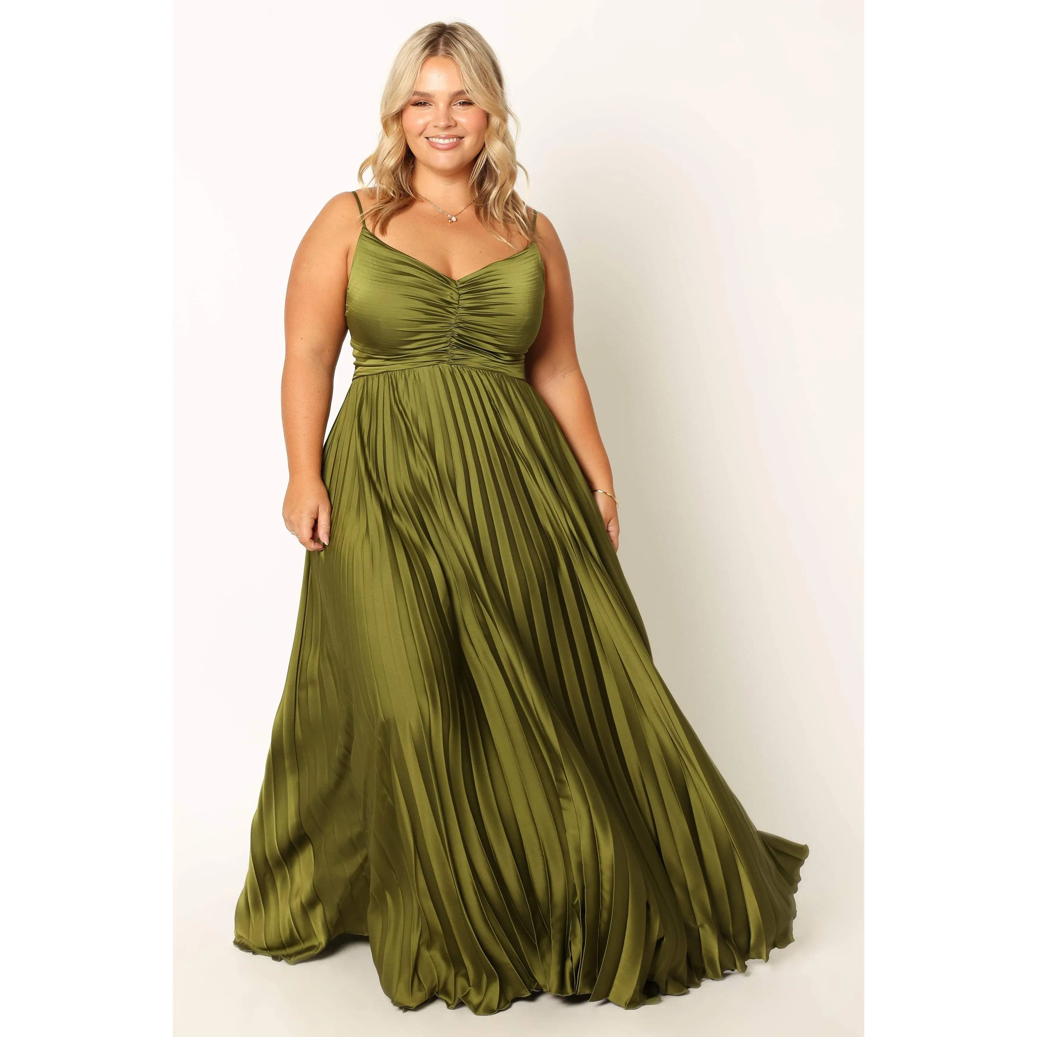 naira pleated maxi dress nenaevans on LTK