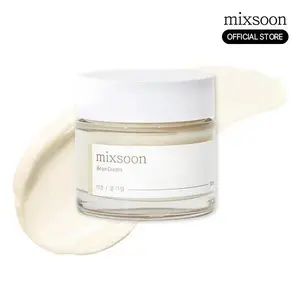 mixsoon Bean Cream 1.69 fl.oz / 50ml - Intensive Facial Cream, Korean Moisturizer for Glass Skin