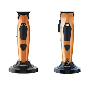 JRL Diamante Orange Clipper & Trimmer Combo Professional Cordless Barber Set JRL-2025CH-C+JRL-2025TH-C