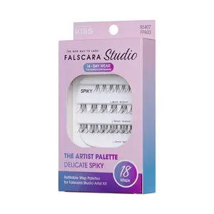 Falscara Studio Lash Palette - Delicate Spiky - 18 Wisps