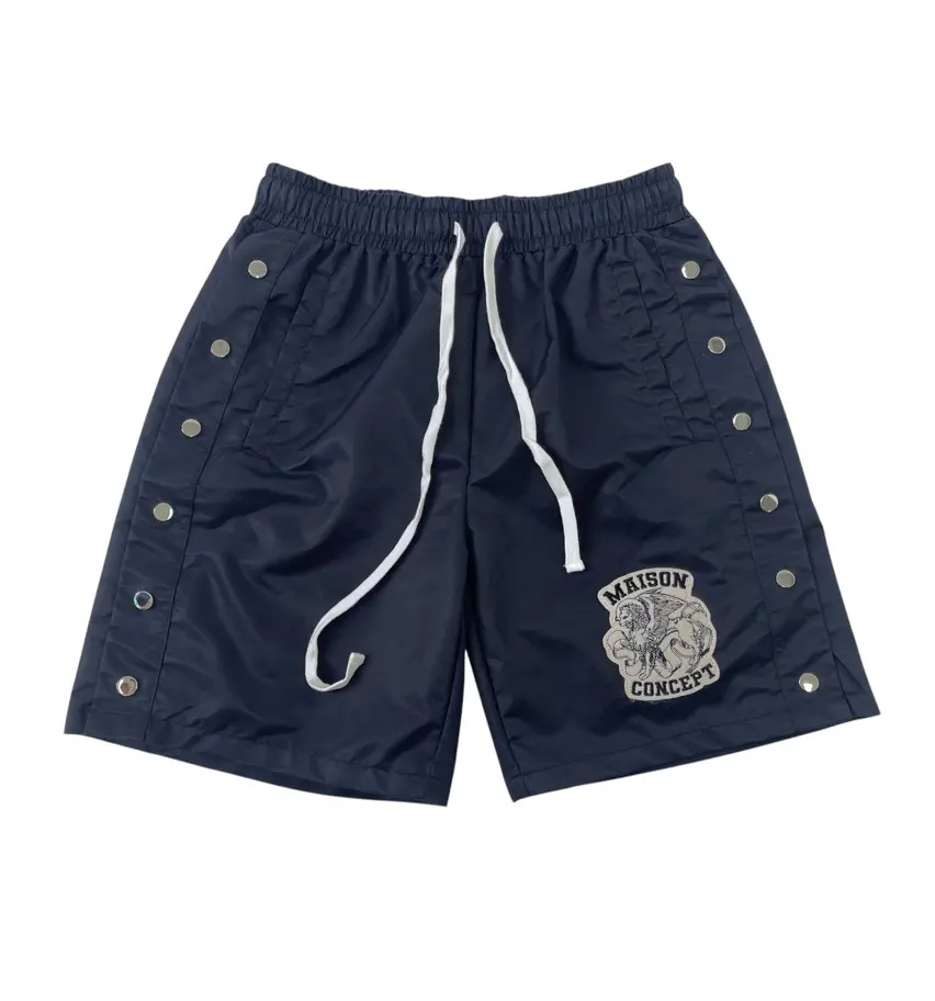 Men's Black Casual Maison Shorts