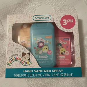 Squishmallows Hand Sanitizer Spray, 3PK