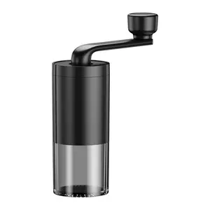 Hand-Crank Coffee Grinder Adjustable Coarseness Portable Suitable for Office Work Outdoor Home Use, Simple Design Easy Carry