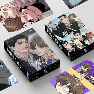 30 Pcs/Set Korean Manwha Laser Lomo Cards HD Photocards Comic Characters Cosplay Gift Set