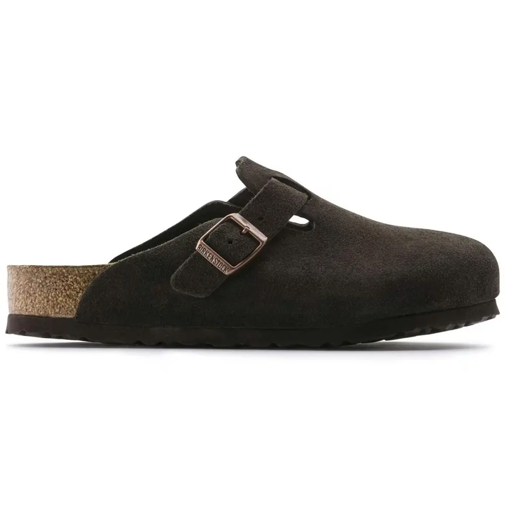 Unisex Birkenstock Boston Soft Footbed Narrow Fit Mocha (0660463)