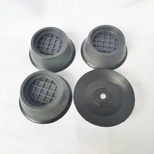 4Pcs Anti Vibration Pads for Washing Machine and Dryer Shock and Noise Cancelling Washing Machine Support Prevent Moving Shaking Walking ,Fit For Refrigerator Legs, Furniture, Dining Chairs, and Appliances ,Non-Slip, Shock-Absorbing Pads Universal Size