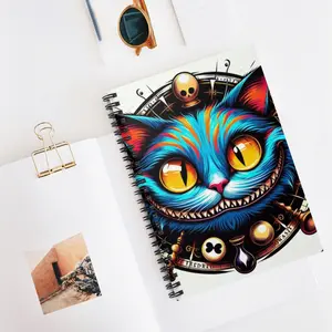 Cheshire Spiral Notebook - Ruled Line deli a5