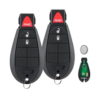 2 Replacement Remote Key Fobs with Batteries (FCC ID: M3N5WY783X, IYZ-C01C, Y160 Blade) for 2008-2014 Dodge Ram 1500/2500/3500, Grand Caravan, Chrysler Town & Country - Car Gadgets, Accessories for Car, Automotive Electronics Accessories
