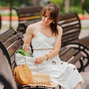 Biggie Bag - Thermal Transfer Printed Canvas Shopping Bag, 1 Bag, Suitable for Various Uses