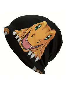 Digimon Beanies Caps Hat Fashion Bonnet Hats Men