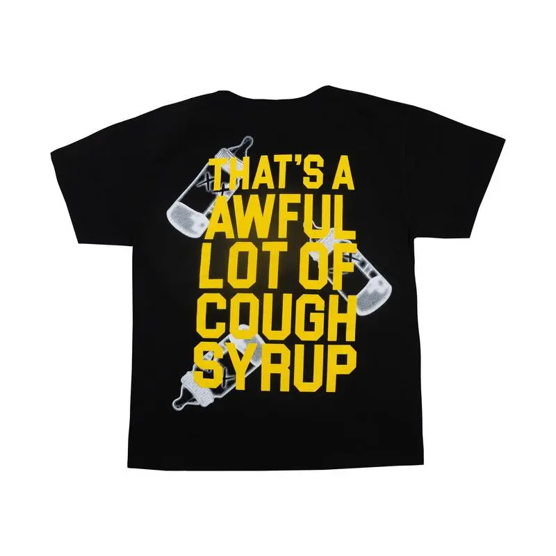 Baby Bottle Tee, That's a Awful Cough Syrup 2sides Tee, Vintage Tee, Streetwear, Top Menswear Womenswear Cotton, Unisex Heavy Cotton Tee, Tee for Her Him Fashion Cotton, Full Colors, Full Sizes, For Men, For Women
