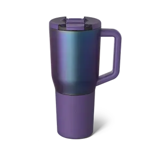 BrüMate Müv 35oz 100% Leakproof | Cup-Holder Friendly Insulated Coffee & Travel Mug | Built-in Silicone Sleeve and Comfort Grip Handle