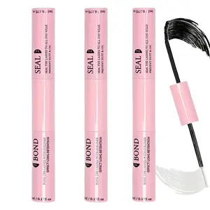 3-pack eyelash adhesive and sealing suitable for eyelash extension clusters, eyelash glue, long-lasting eyelash glue, waterproof DIY eyelash extension glue, single eyelash glue