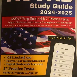 ASVAB Study Guide 2026-2027: ASVAB Prep Book with 7 Practice Tests, Digital Flashcards and Proven Strategies to Ace your Exam