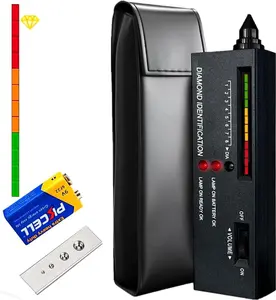 Diamond SE Tester- Professional Diamond & Moissanite Detector, 2-Second Results with LED/Sound Alert, Portable Gemstone Tester for Jewelry, Pawn Shops, Home Use (Includes Case & Batteries)