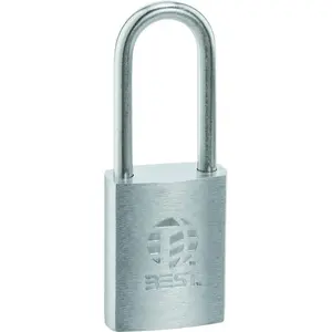 212 MAIN Brass Padlock, 0.25 in. Dia. x 2 in. Size, 7-Pin Shackle, Non-Key Retained Anti-Theft Lockable Security Lock for Automotive & Motorcycle Hardware