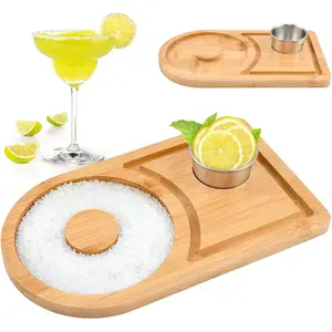 Margarita Salt Rimmer Set,  Margarita Rimmer Set with Bowl for , Party Sugar and Salt Drinks Bartender Tool for  Bar Celebration(COLOR:)