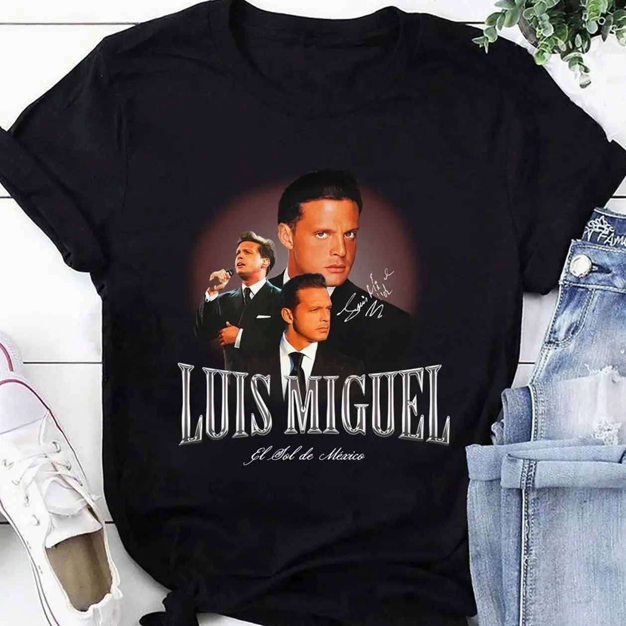 Signature Luis Miguel Shirt, Graphic Luis Miguel Tour 2024 Shirt, Luis Miguel Co I