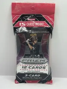 2020 Panini Prizm Draft Picks Collegiate Baseball Cello Pack - Sealed