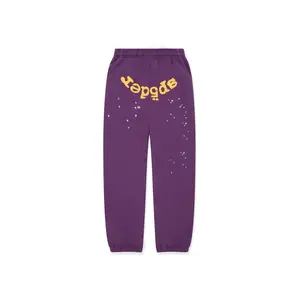 Sp5der Star OG Web V2 Sweatpants Purple