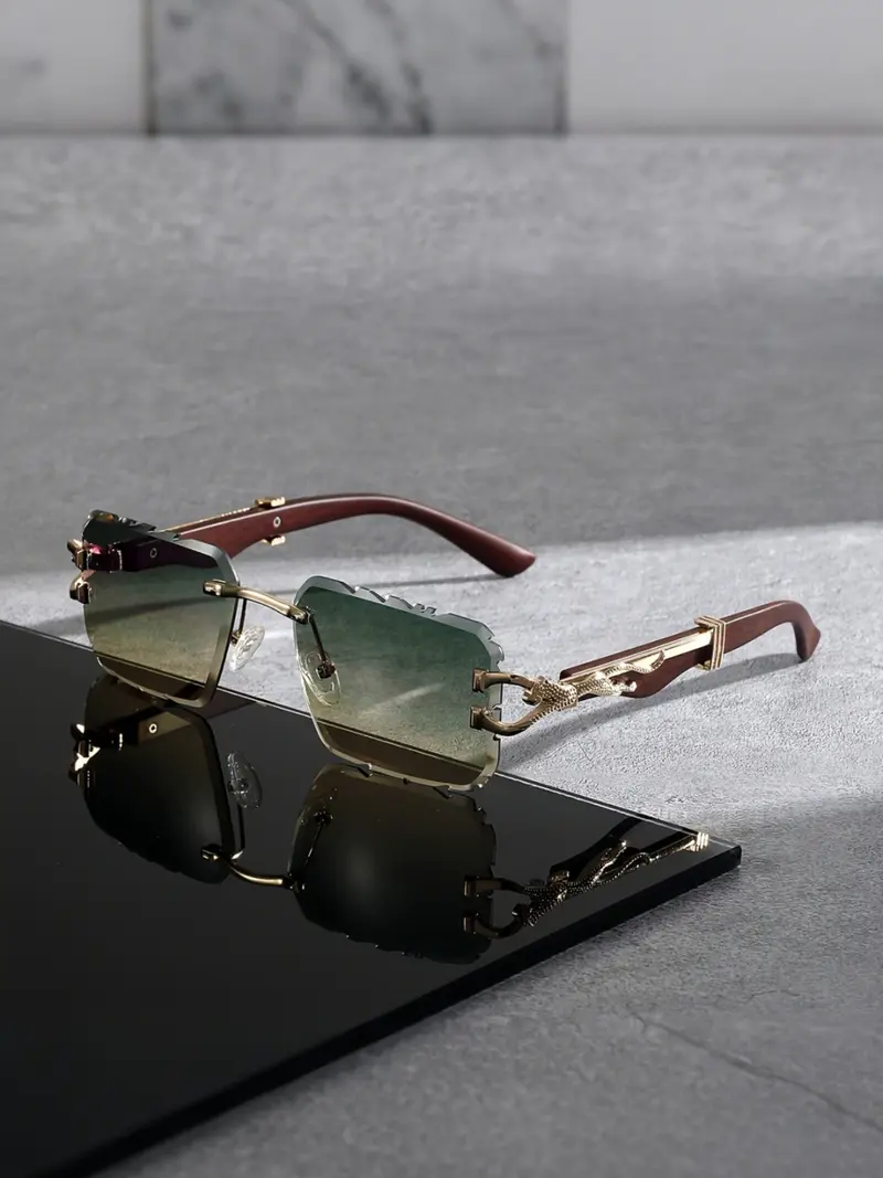 Green sunglasees 80s vintage - TikTok Shop display picture 2