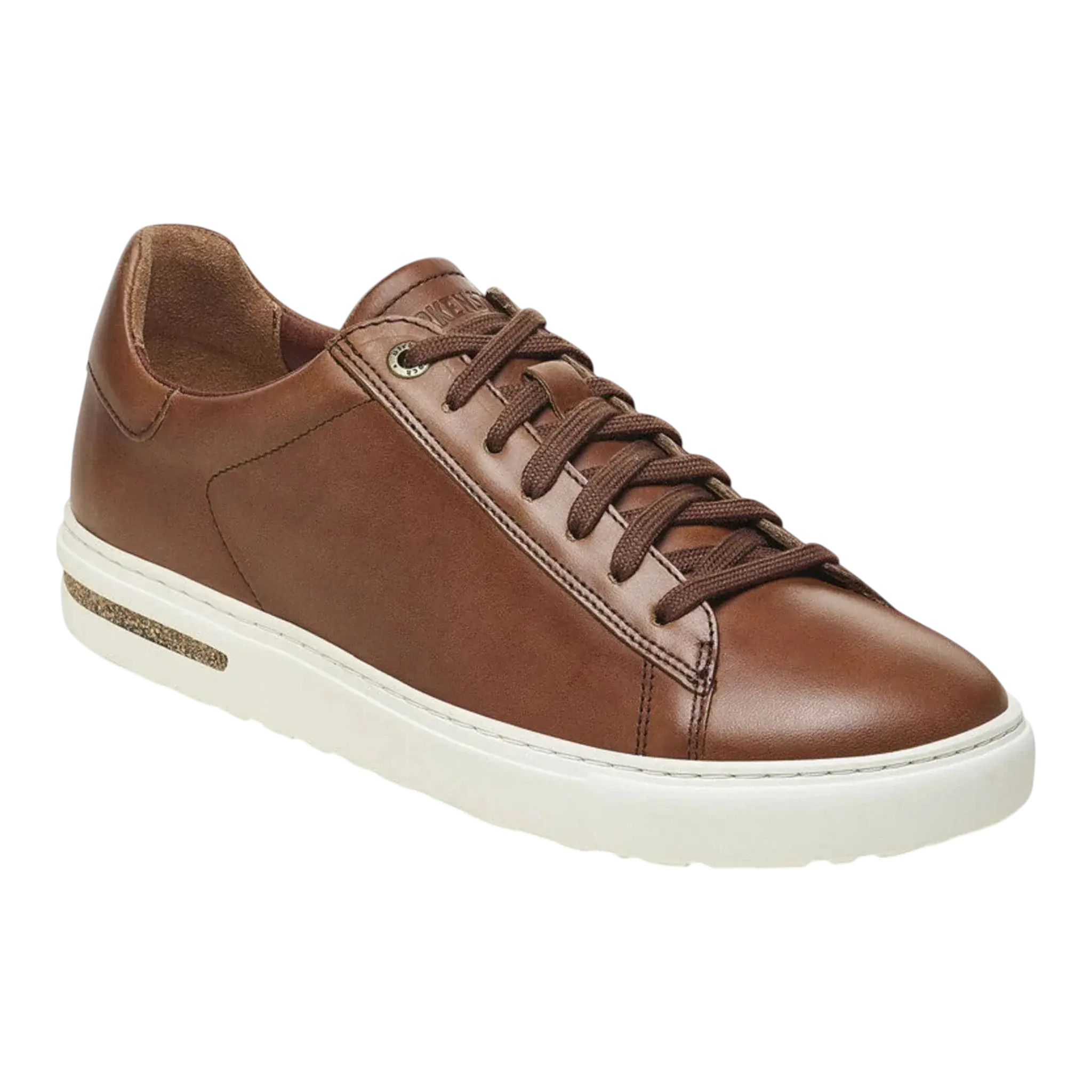 Birkenstock Bend Low Sneaker in Cognac Leather | Low-Top
