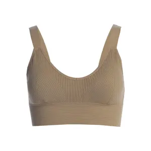 Beige New Flow Active Top