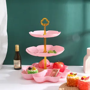 Multi-layer Dessert Display Stand, Fruit Cake Display Stand, Party Dessert Display Rack, Home Organizer for Living Room Kitchen Party, Ornaments