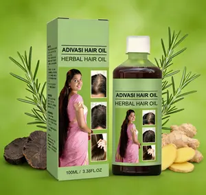 Herbal Hair Oil para la caida del cabello with Plant-Based Base & Essential Oils Gentle Nourishing Scalp Strengthening Strands Suitable for Dry Wet Hair 100ML Rosemary  Conditioner Anti-Hair Loss Serum
