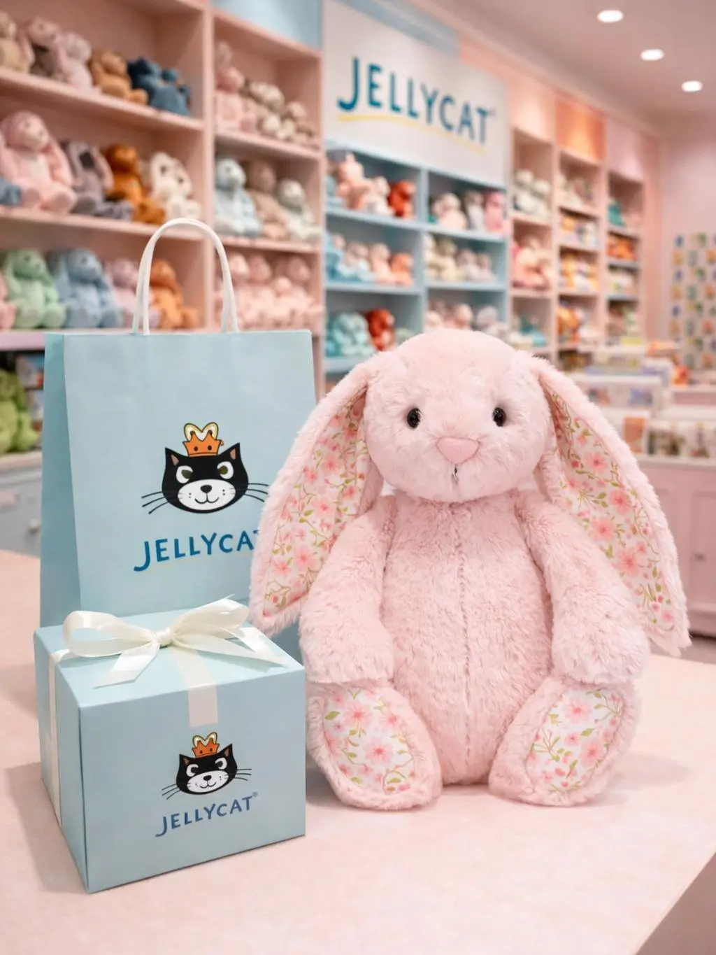 Jellycat Bartholomew Bear Plush Toy – Birthday Edition with Party Hat and Cake Detail, Soft Cuddly Teddy Bear Gift for Kids, Birthdays, Collectors & Special Occasions