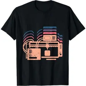 3D Printing Tshirt for a 3D-Printer Enthusiast T-Shirt