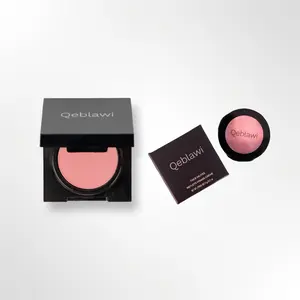 Sweet Cheeks Makeup Set - Cosmetic with Pink Powder, Includes a brush and highlighter