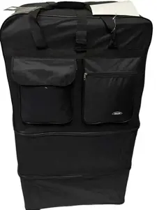 45" XXL Rolling Duffel Bag – Expandable 6-Wheel Spinner Luggage