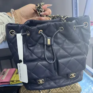 Pre-owned CHANEL france Crossbody Bags HH 22B Pocket Drawstring Backpack