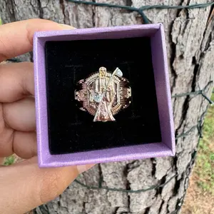 Santa Muerte Unisex Ring