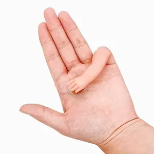 A terrifying magic hand, a ghost prank prop, a realistic floating hand illusion, simulated in light beige texture, with a coin slot, suitable for party magic performances and pranks, a novelty item for adults and teenagers