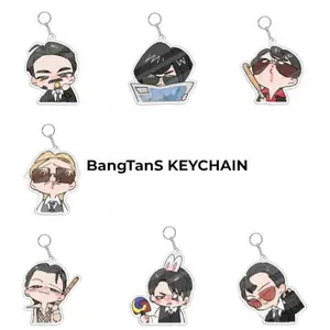 Side Acrylic Keychain, 2026 world Tour Gift for Fan,  Concert Gift for Army, Gift For Fan World Tour Acrylic Keychain, Concert Gift Keychain