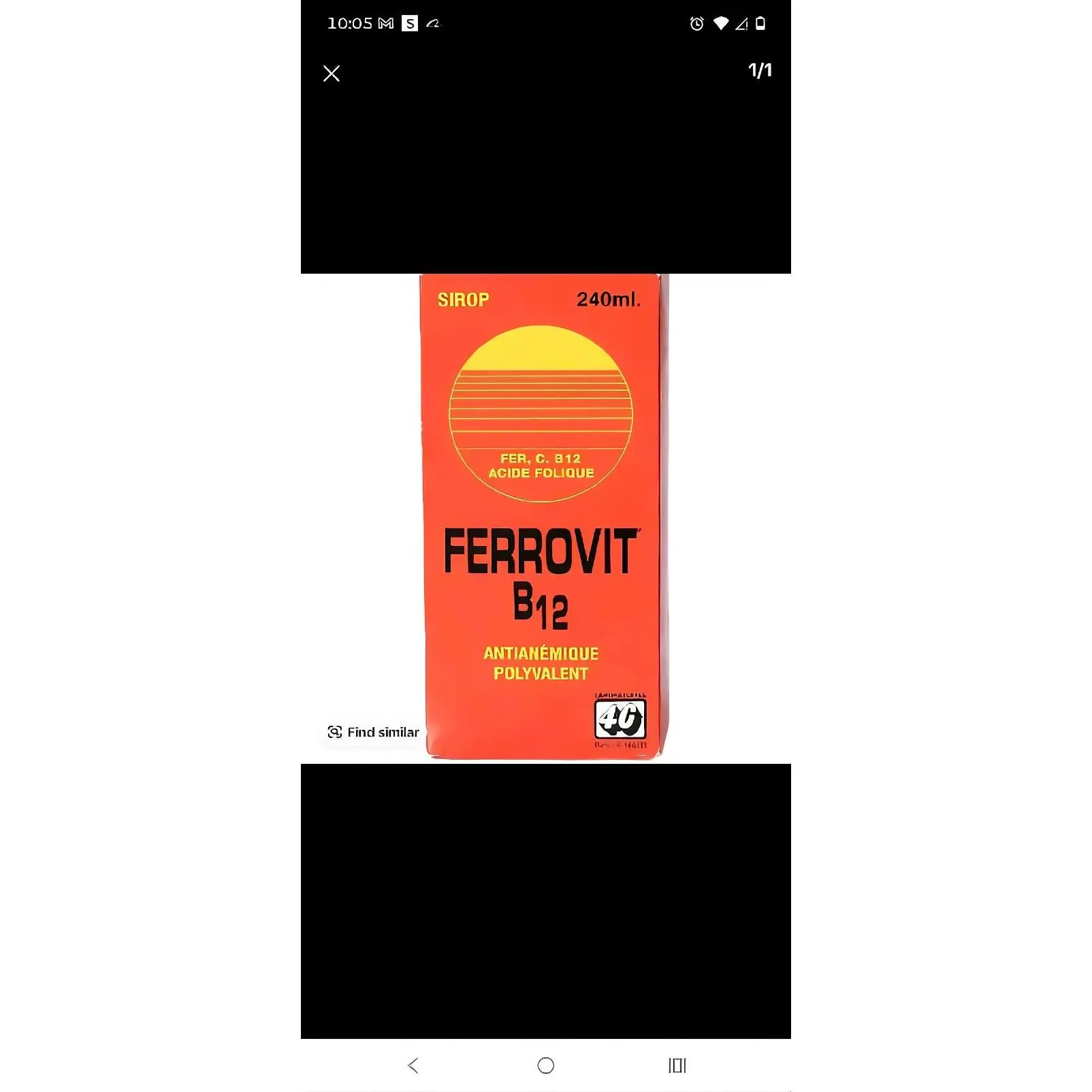 Ferrovit B12 Liquid Supplement 240ml - Multivitamin Nutrients Support Dietary Polyvalent