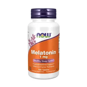 NOW Melatonin, 1 mg, 100 Tablets