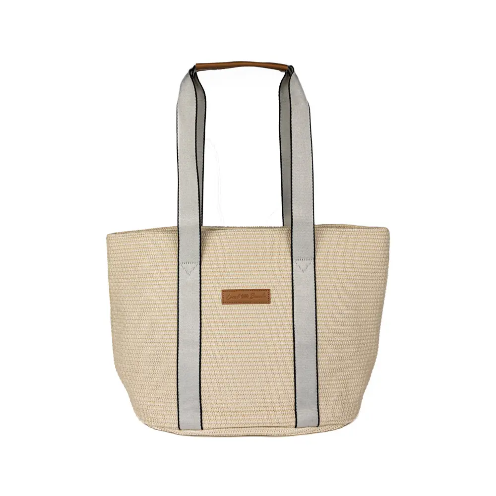 Local Beach Raffia Woven Tote
