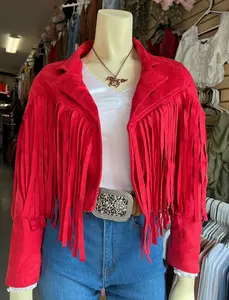 Suede fringe jackets (4 colors)