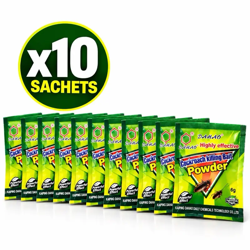 Multi-Insect Indoor for Home Use - Powder Bait ideal for Pantries/Behind Washers, Dormitories