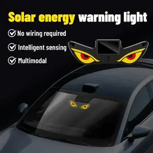 Dynamic Devil Eyes Car Rear Window LED Screen, APP Customizable Expression Light, Flexible Bendable Car Ambient Light, Creative Auto Decorative Light